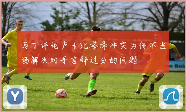 马丁评论卢卡比塔泽冲突为何不当场解决对手言辞过分的问题